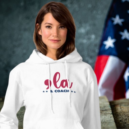 Comma la & Coach-Kamala Harris Tim Walz Women Hoodie