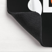 Comma La Funny Kamala Harris 2024 Halloween Pumpki Mousepad (Ecke)