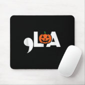 Comma La Funny Kamala Harris 2024 Halloween Pumpki Mousepad (Mit Mouse)
