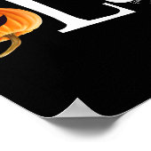 Comma La Funny Kamala Harris Halloween Pumpkin Men Poster (Ecke)