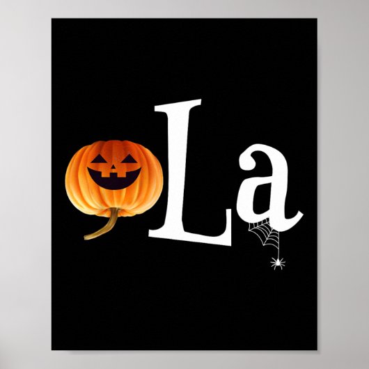 Comma La Funny Kamala Harris Halloween Pumpkin Men Poster (Vorne)