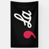 Comma La Funny Punctuation Kamala Harris Banner (Vertikal)
