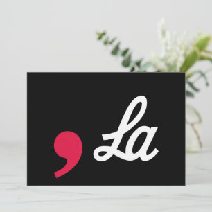 Comma La Funny Punctuation Kamala Harris Einladung