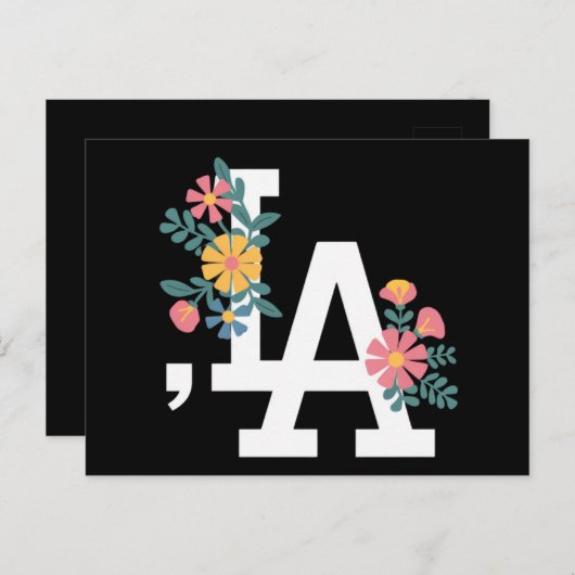 Comma La Funny Punctuation Kamala Harris Postkarte (Vorne/Hinten)