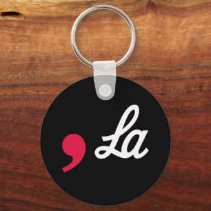 Comma La Funny Punctuation Kamala Harris Schlüsselanhänger