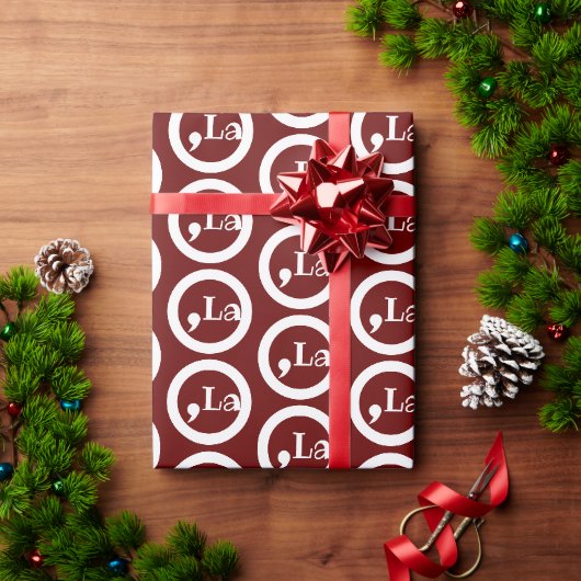 Comma la geschenkpapier (Feiertagsgeschenk)
