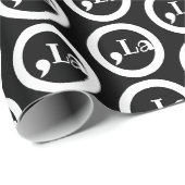 Comma la geschenkpapier (Rolleneckpunkt)