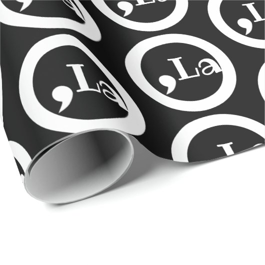 Comma la geschenkpapier (Rolleneckpunkt)