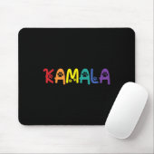 Comma La Harris Funny Cat Lettering Lgbt Rainbow F Mousepad (Mit Mouse)