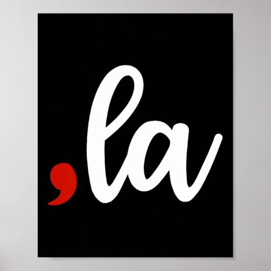 Comma La Kamala 2024 Comma La 1 Poster (Vorne)