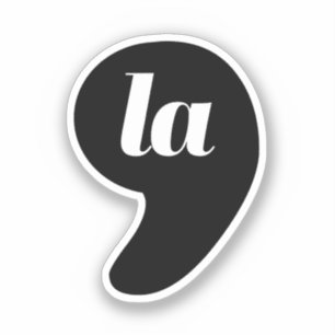 Comma La - Kamala Black Aufkleber