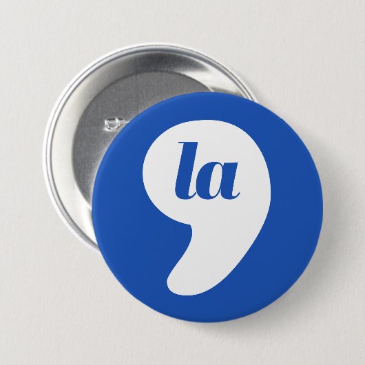 Comma La - Kamala Blue Button (Vorne & Hinten)