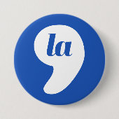 Comma La - Kamala Blue Button (Vorderseite)
