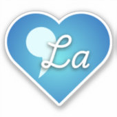 "Comma-La Kamala für den Präsidenten Aufkleber (Vorderseite)