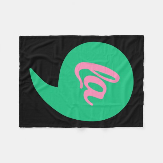 Comma La Kamala Harris 2022 Wahlkosten Fleecedecke (Vorderseite (Horizontal))