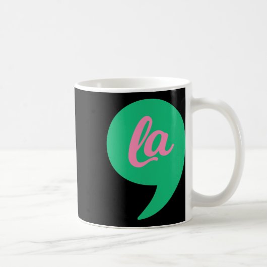 Comma La Kamala Harris 2022 Wahlkosten Kaffeetasse (Rechts)