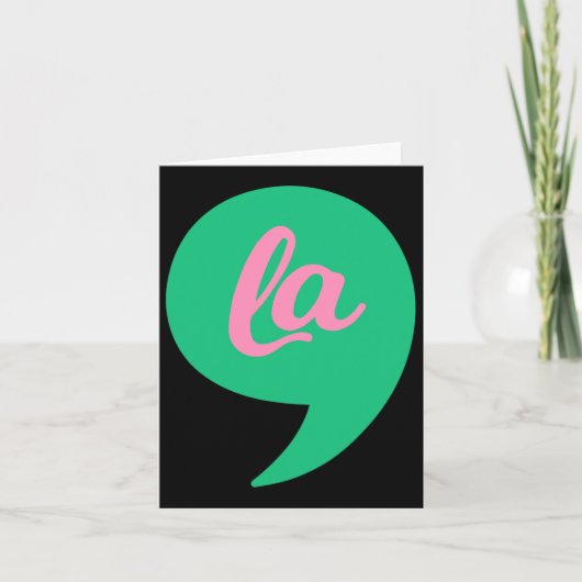 Comma La Kamala Harris 2022 Wahlkosten Karte (Vorderseite)