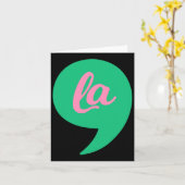 Comma La Kamala Harris 2022 Wahlkosten Karte (Gelbe Blume)