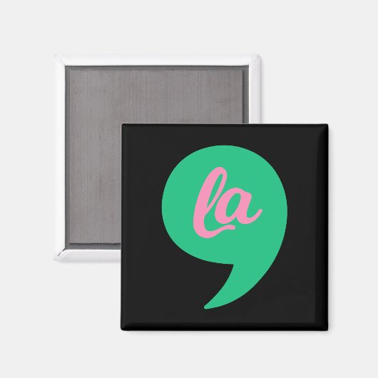 Comma La Kamala Harris 2022 Wahlkosten Magnet (Vorderseite/Rückseite)