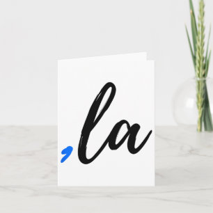 Comma La - Kamala Harris 2024 Frau Präsidentin Abs Karte