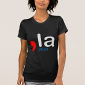 (Comma La)Kamala Harris 2024 T-Shirt (Vorderseite)