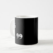 Comma La Kamala Harris 47 Kaffeetasse (Vorderseite Links)