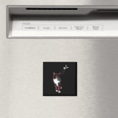 Comma La Kamala Harris Cat Kitten Niedlich Adorabl Magnet (In Situ (Geschirrspüler))