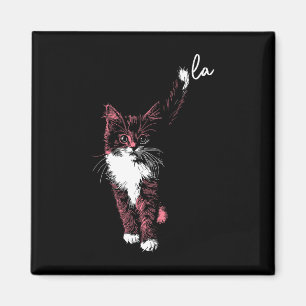 Comma La Kamala Harris Cat Kitten Niedlich Adorabl Magnet