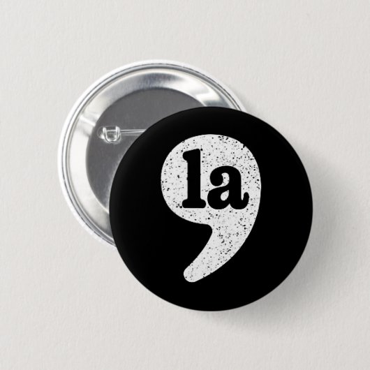 Comma La Kamala Harris Coma La President 2024 Elec Button (Vorne & Hinten)