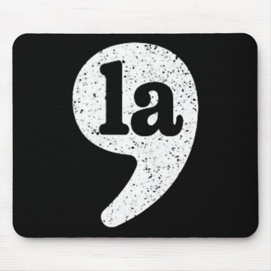 Comma La Kamala Harris Coma La President 2024 Elec Mousepad (Vorne)
