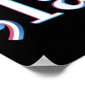 Comma La Kamala Harris Funny 1 Poster (Ecke)