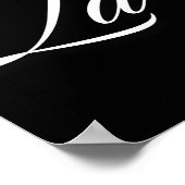 Comma La Kamala Harris Funny Punctuation La Electi Poster (Ecke)