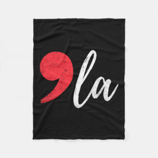 Comma La Kamala Harris für die Präsidentschaftswah Fleecedecke