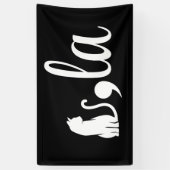 Comma La Kamala Harris - Katzenmutter für Kamala Banner (Vertikal)