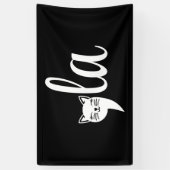 Comma La Kamala Harris - Katzenmutter für Kamala Banner (Vertikal)