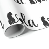 Comma La Kamala Harris - Katzenmutter für Kamala Geschenkpapier (Rolleneckpunkt)