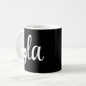 Comma La Kamala Harris - Katzenmutter für Kamala Kaffeetasse (Vorderseite Links)