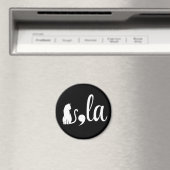 Comma La Kamala Harris - Katzenmutter für Kamala Magnet (In Situ (Geschirrspüler))