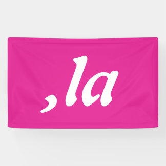 Comma La Kamala Harris - maßgeschneidertes Textdes Banner