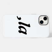 Comma La Kamala Harris - maßgeschneidertes Textdes Case-Mate iPhone Hülle (Rückseite (Horizontal))