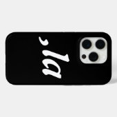 Comma La Kamala Harris - maßgeschneidertes Textdes Case-Mate iPhone Hülle (Rückseite (Horizontal))