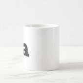 Comma La Kamala Harris - maßgeschneidertes Textdes Kaffeetasse (Mittel)