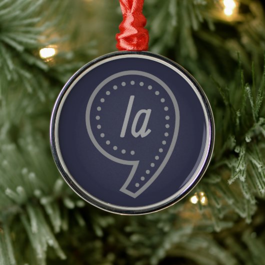 Comma la Kamala Harris Ornament Aus Metall (Baum)