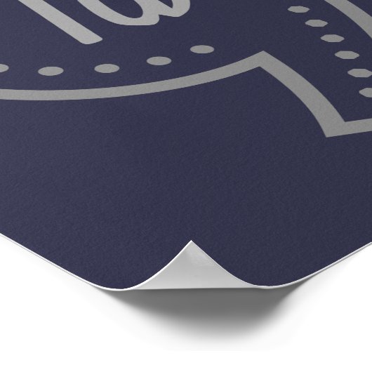 Comma la Kamala Harris Poster (Ecke)