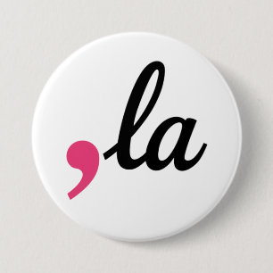 Comma La Kamala Harris Präsident 2024 Stopp-Projek Button