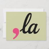 Comma La Kamala Harris Präsident 2024 Stopp-Projek Einladung (Vorderseite)