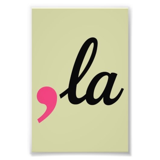 Comma La Kamala Harris Präsident 2024 Stopp-Projek Fotodruck (Vorne)