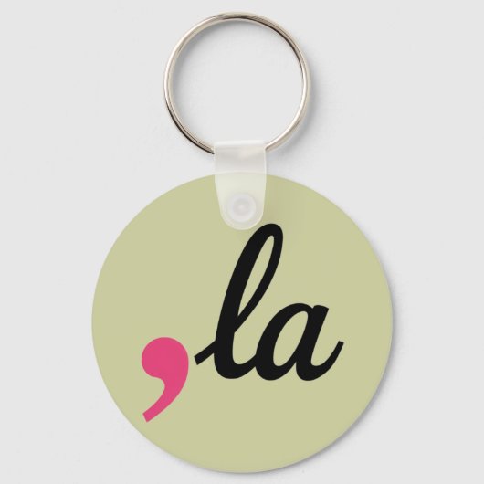 Comma La Kamala Harris Präsident 2024 Stopp-Projek Schlüsselanhänger (Vorderseite)