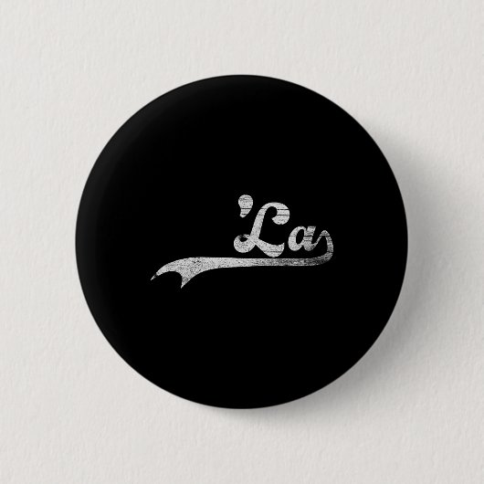 Comma La Kamala Harris Punctuation La Election Vot Button (Vorderseite)