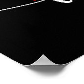 Comma La Kamala Harris Punctuation La Election Vot Poster (Ecke)